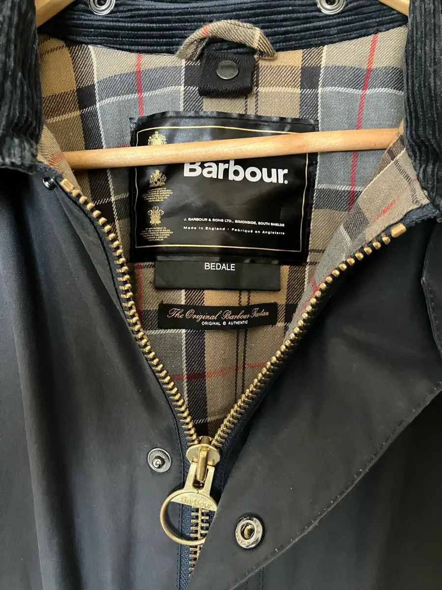 Barbour Bedal wax Jacket XL - Image 4