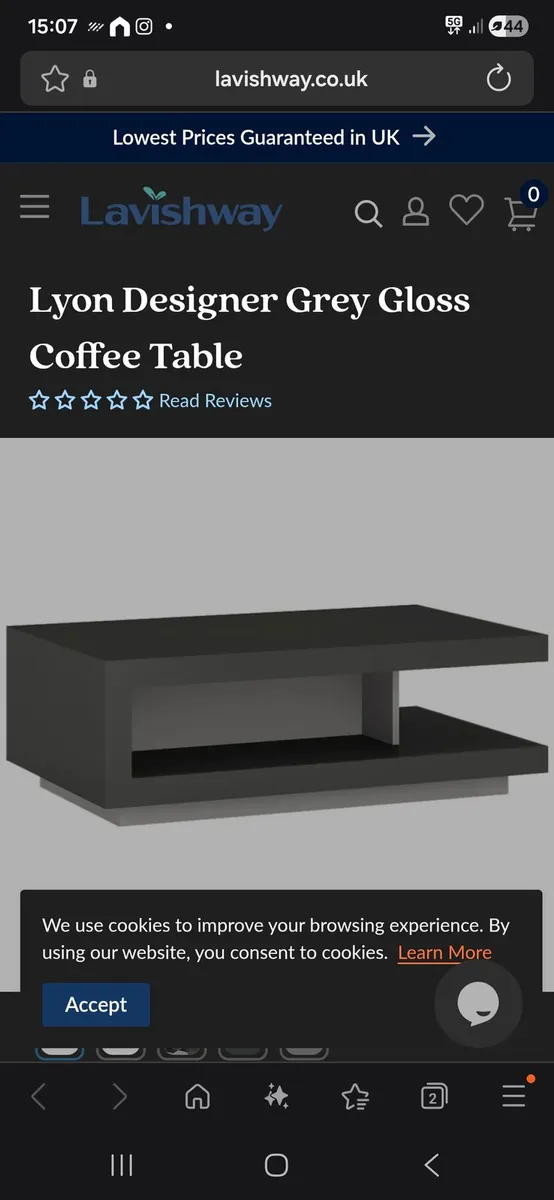 Sofa bed, TV stand , coffee table - Image 3