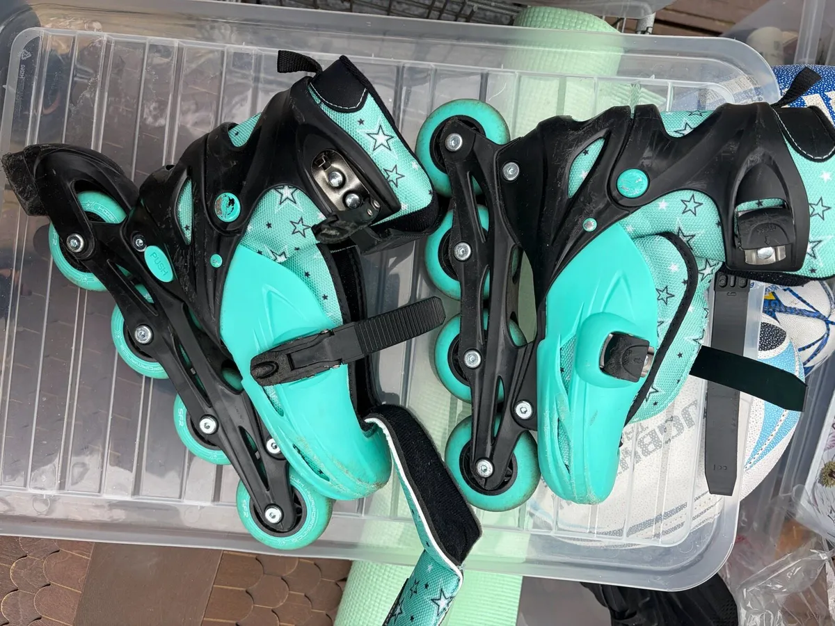 Roller skates and accessories for sale - Image 1