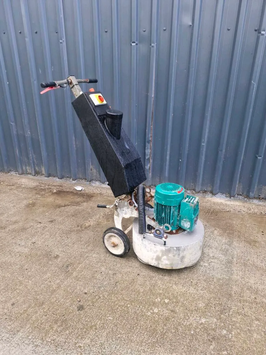 Concrete floor grinder - Image 1