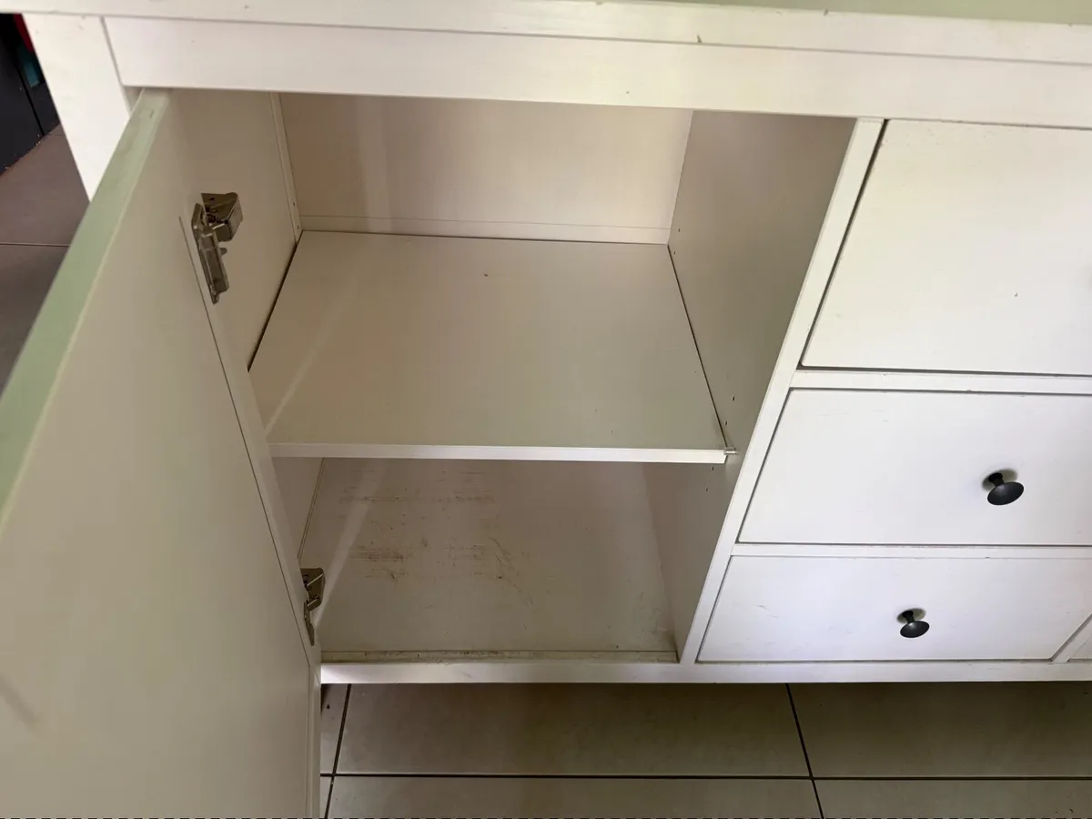 White Ikea sideboard - Image 2