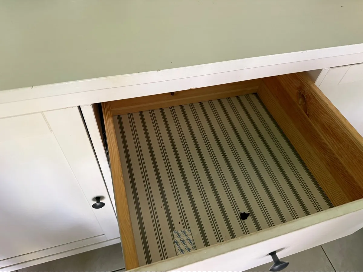White Ikea sideboard - Image 3