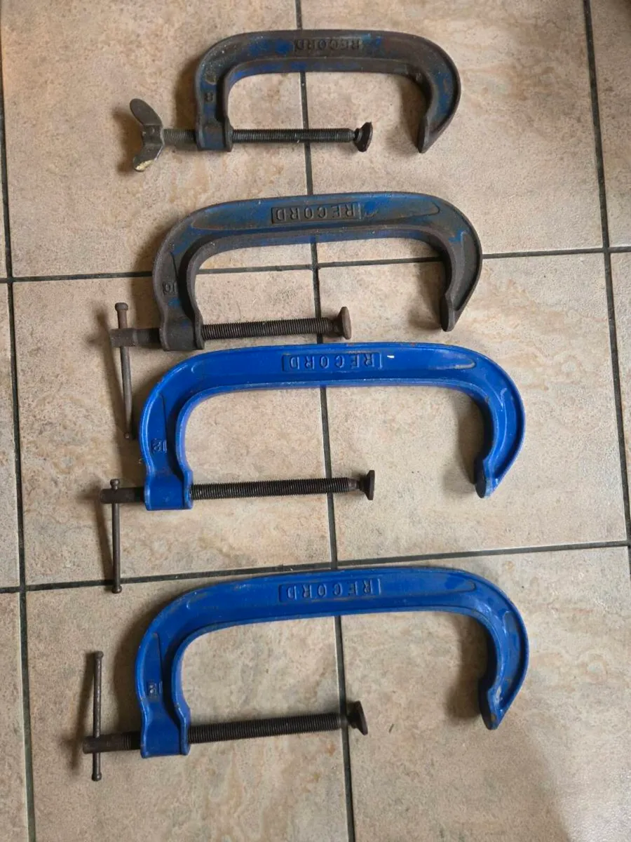 Record G clamps - Image 1
