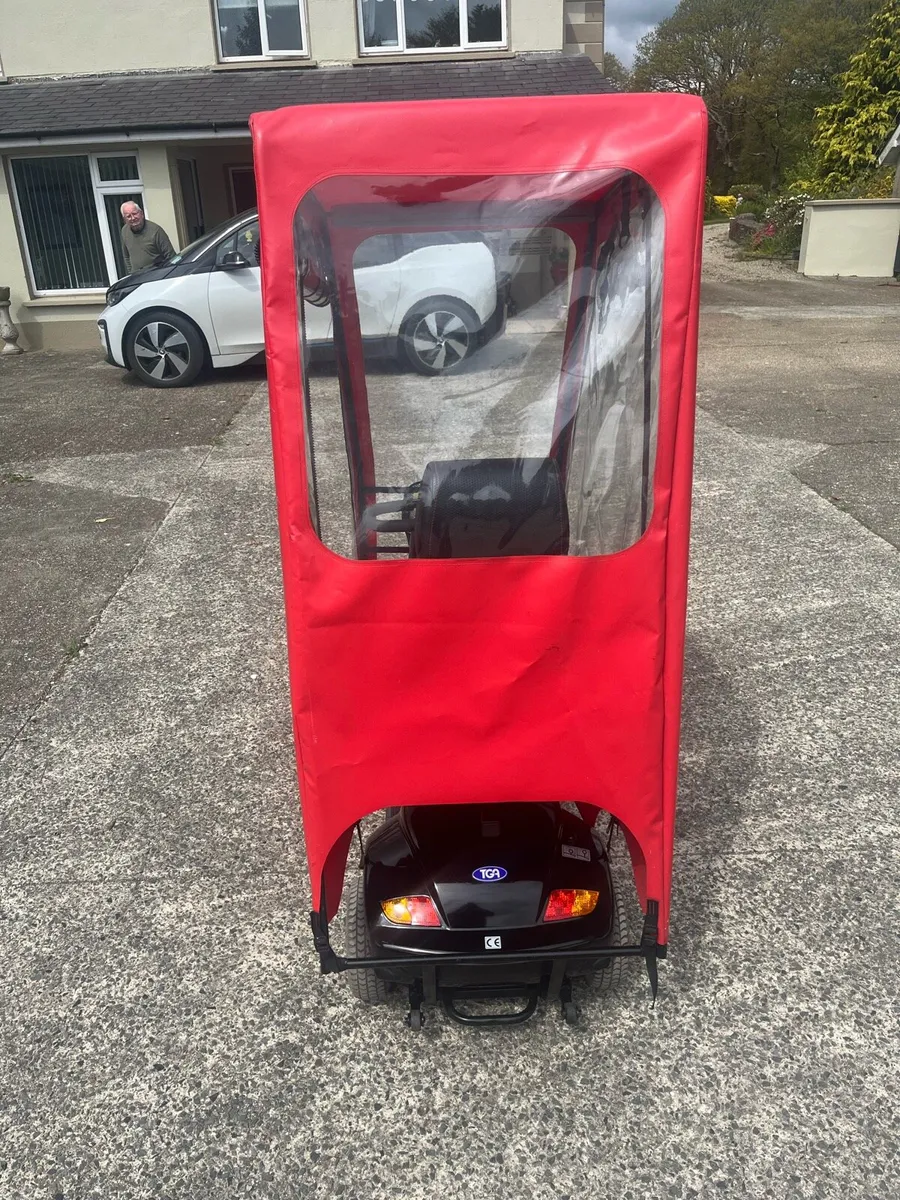 Mobility scooter with canopy - Image 4