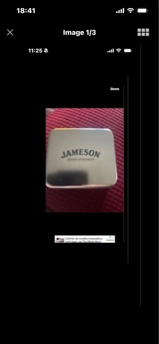 Rare Jameson Metal box - Image 1