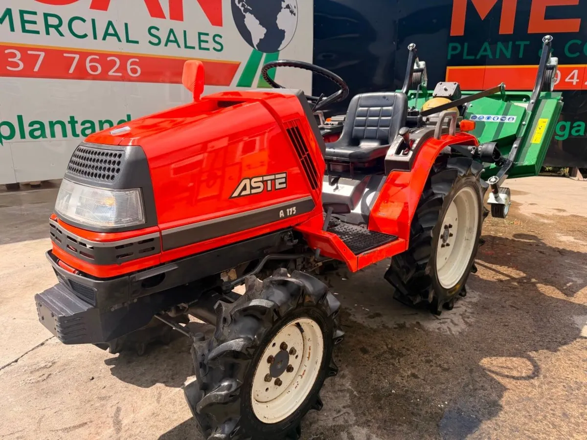 KUBOTA ...A175 COMPACT TRACTOR ...844 hours - Image 4