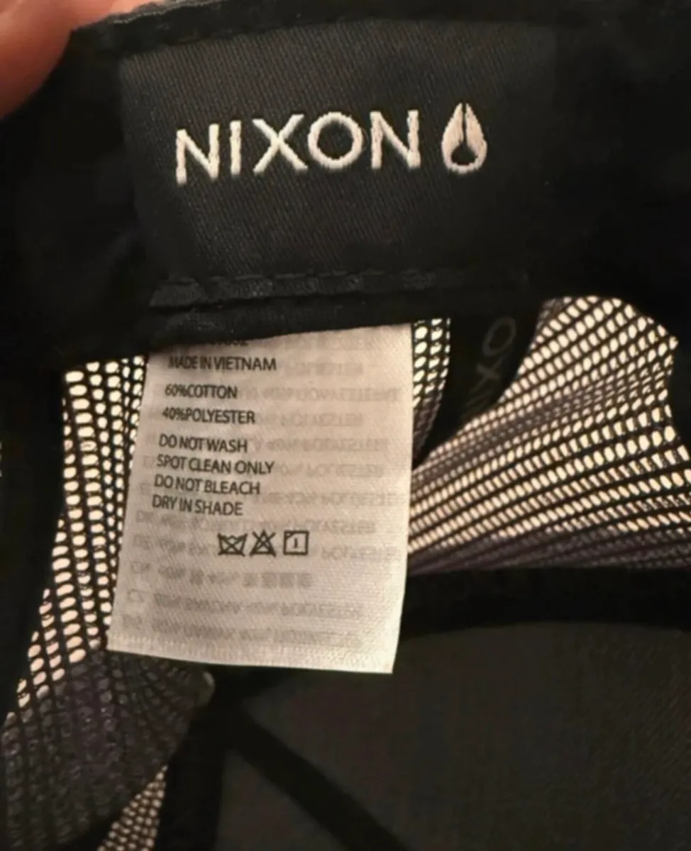 Nixon New Trucker Cap / Hat - Mens one size - Image 3