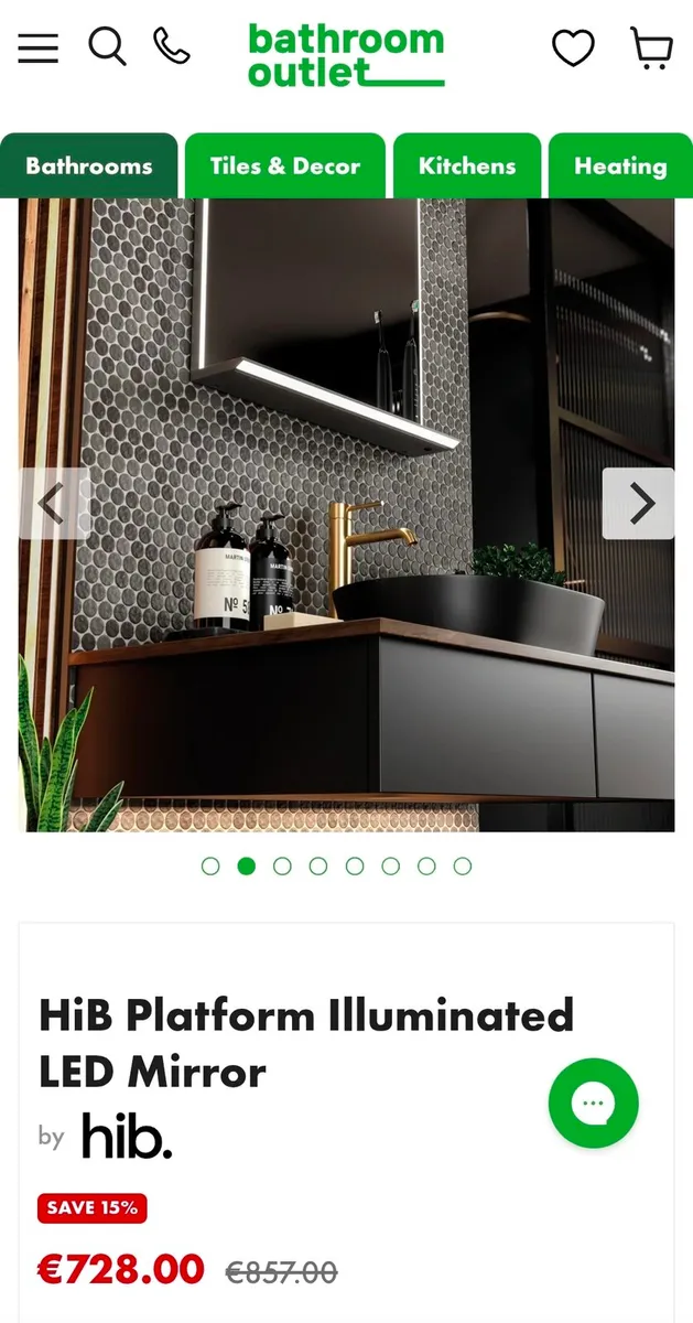 LED MIRROR WITH WIRELESS PHONE CHARGING - Image 4