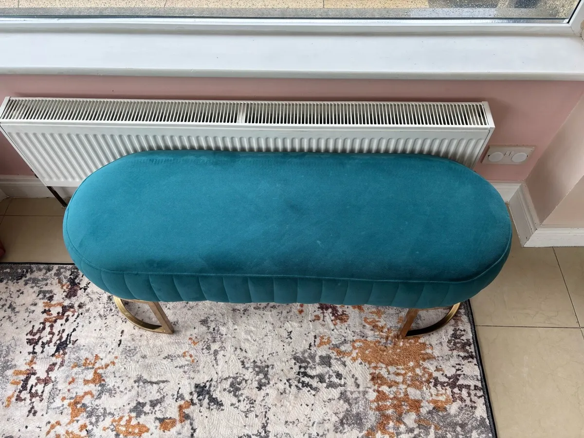 Large ottoman / footstool - Image 2