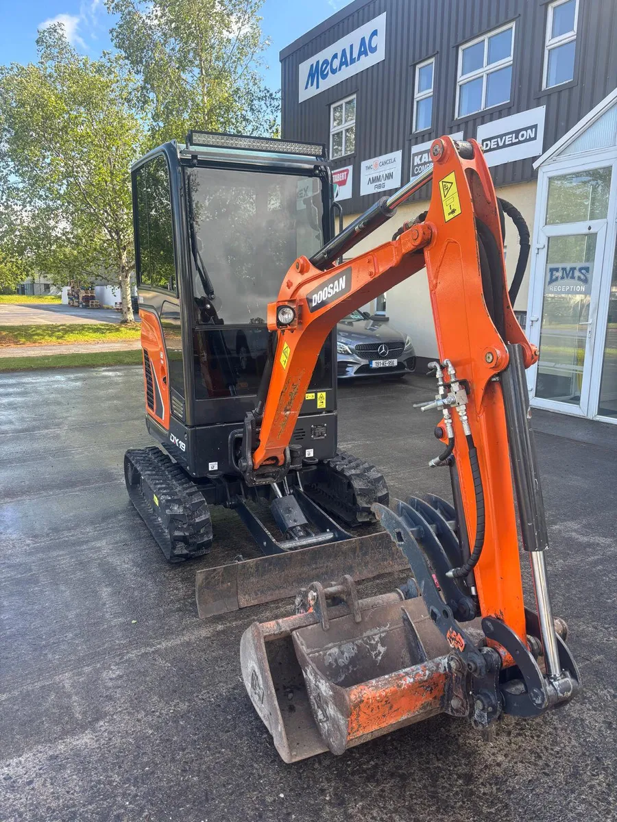 2019 Doosan DX19  2Ton Excavator - Image 2