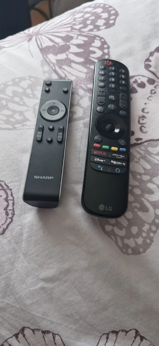 LG Tv and Sharp sound bar with sub woofer - Image 2