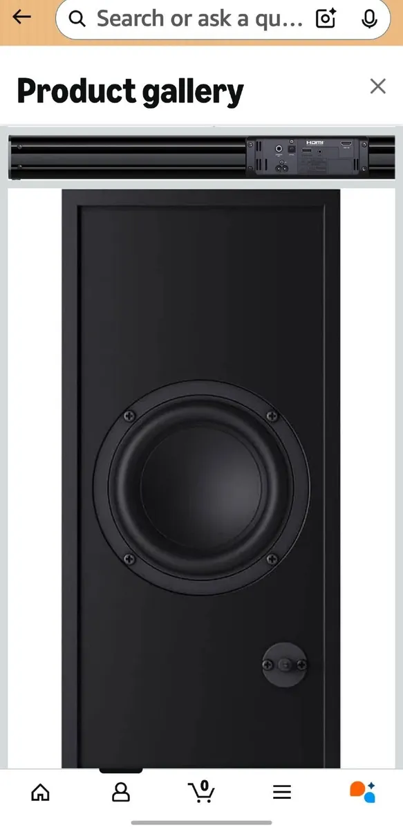LG Tv and Sharp sound bar with sub woofer - Image 3