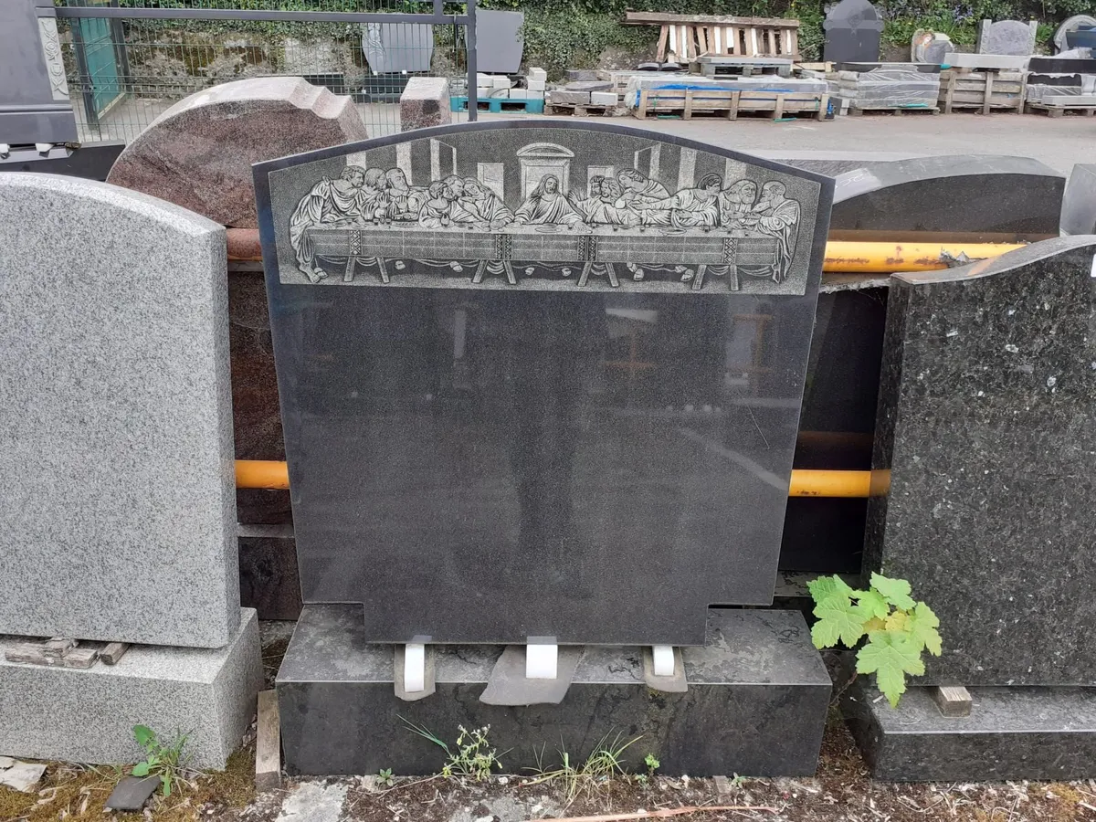 Unreserved Auction Of Irish Crafted Headstones - Image 1