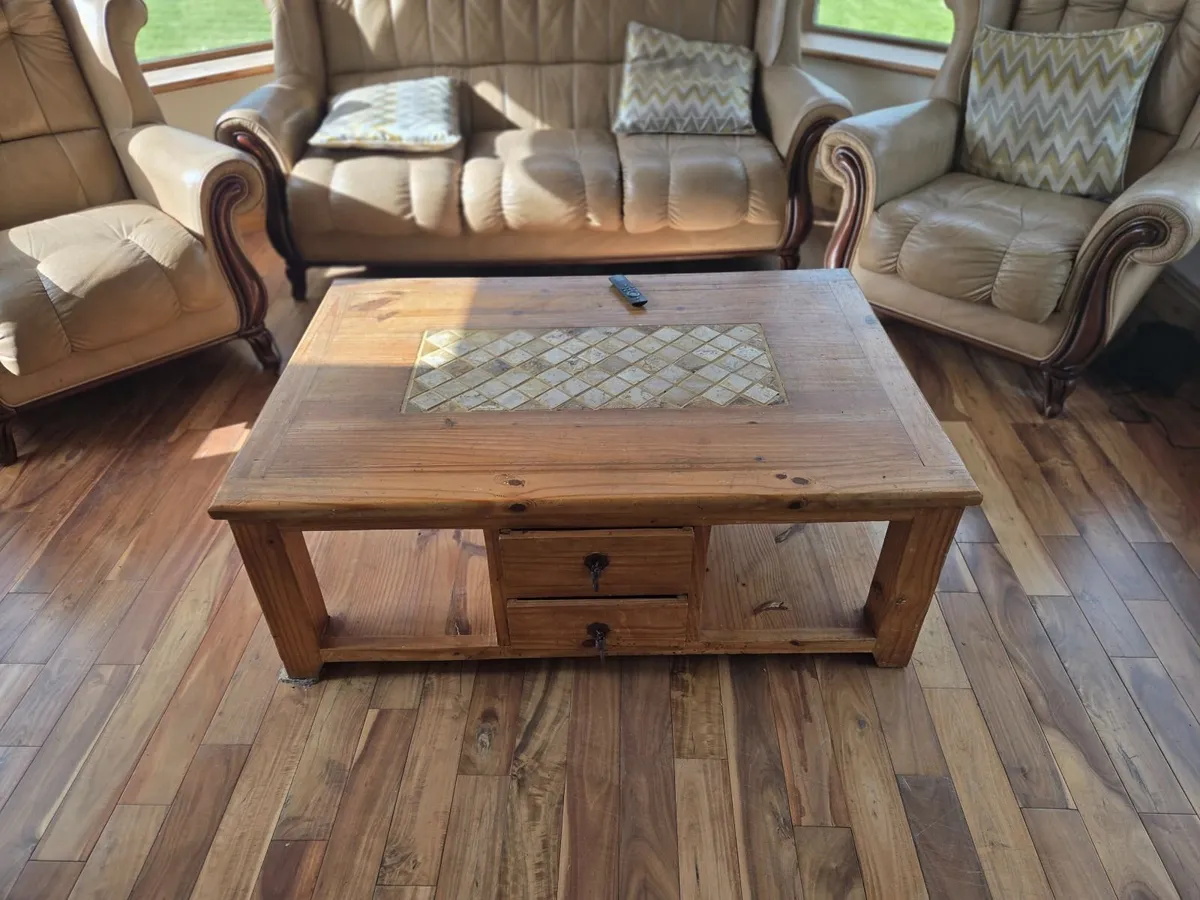 3 set couch & coffee table - Image 2