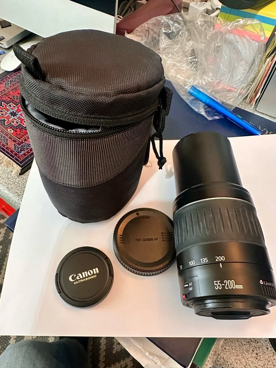 Canon Ultrasonic 55 -200mm lens - Image 1