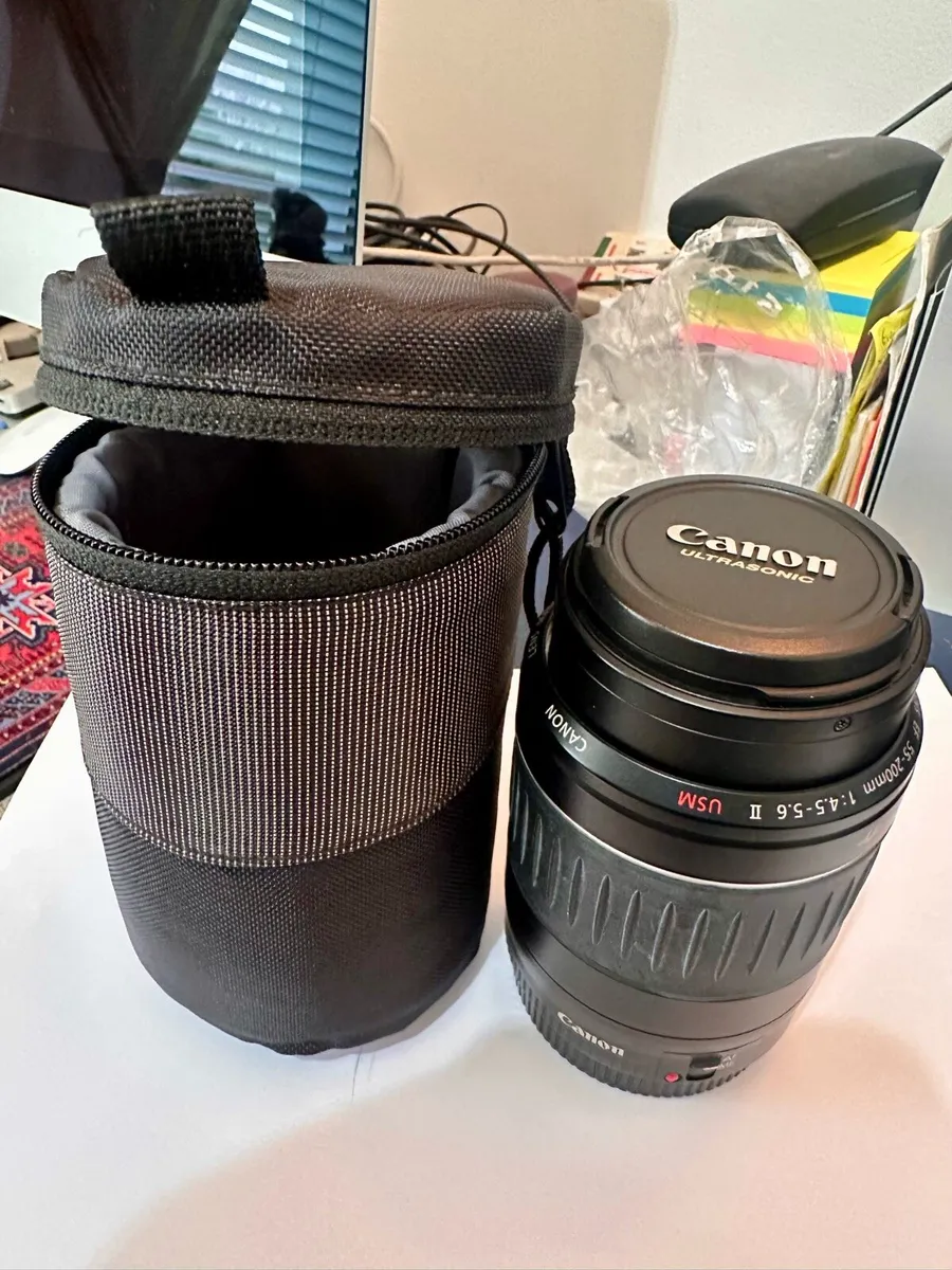 Canon Ultrasonic 55 -200mm lens - Image 3