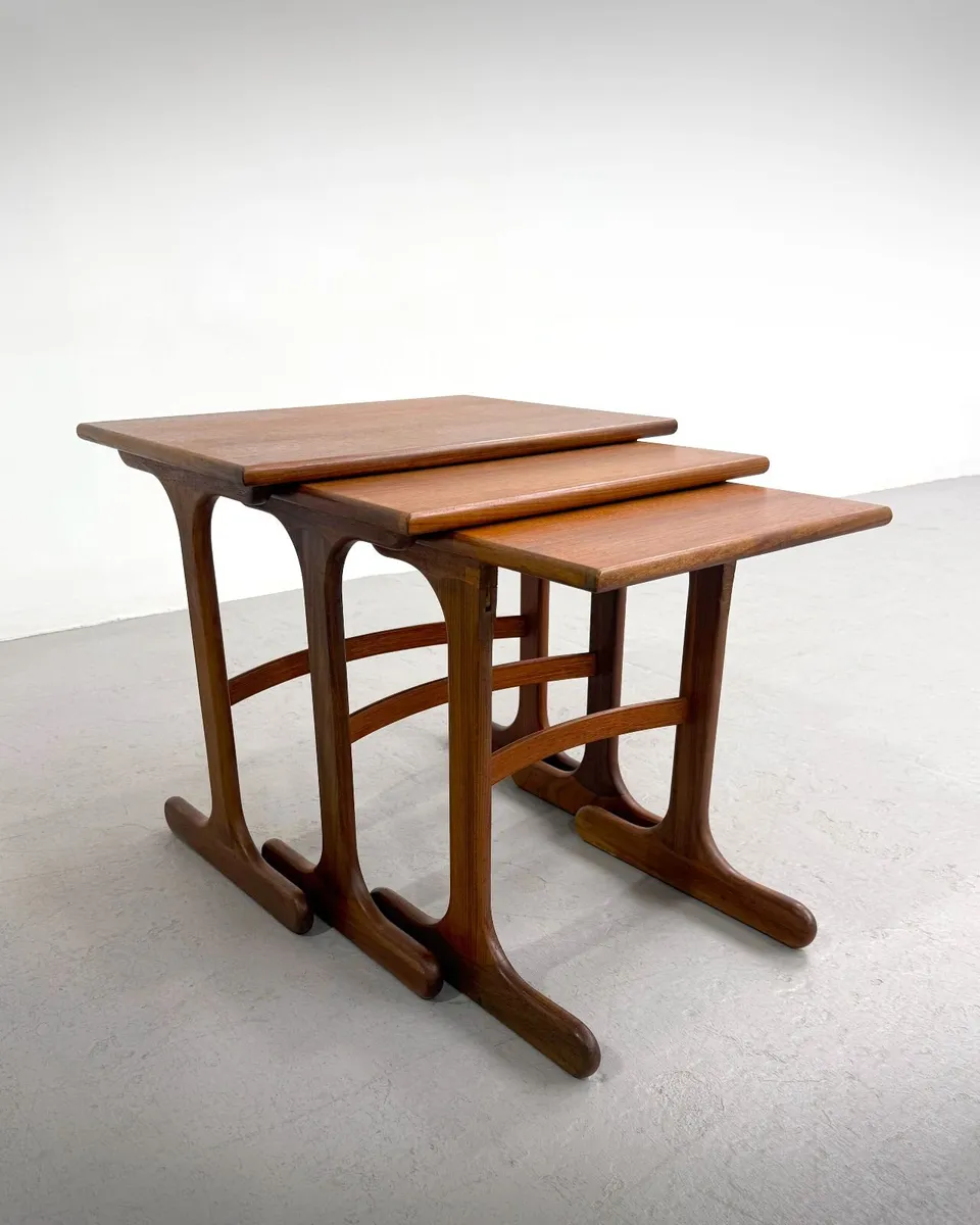 Mid-Century GPlan Nest of Tables - Image 1