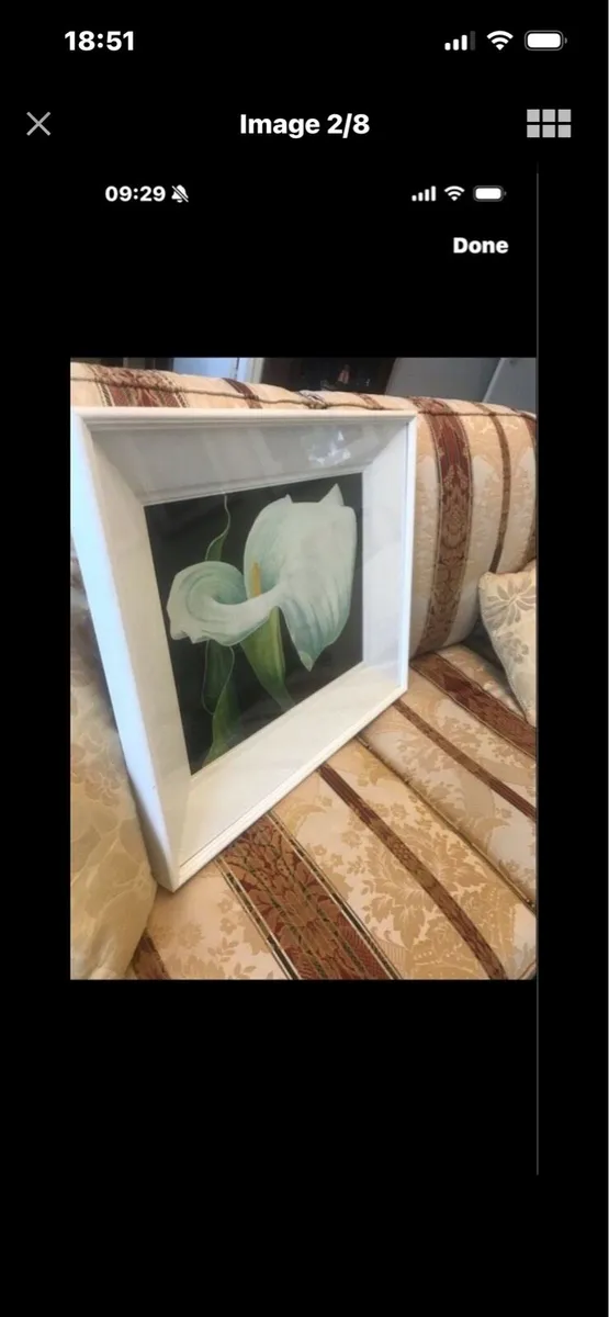 Arum Lily Original Painting - Image 2