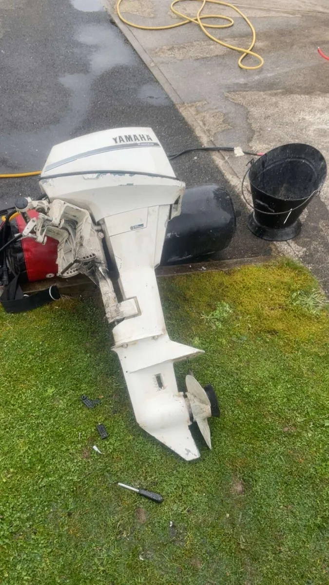 Yamaha 10hp with controls long shaft