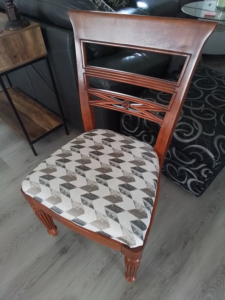Dining Table, 6 Chairs - Image 4