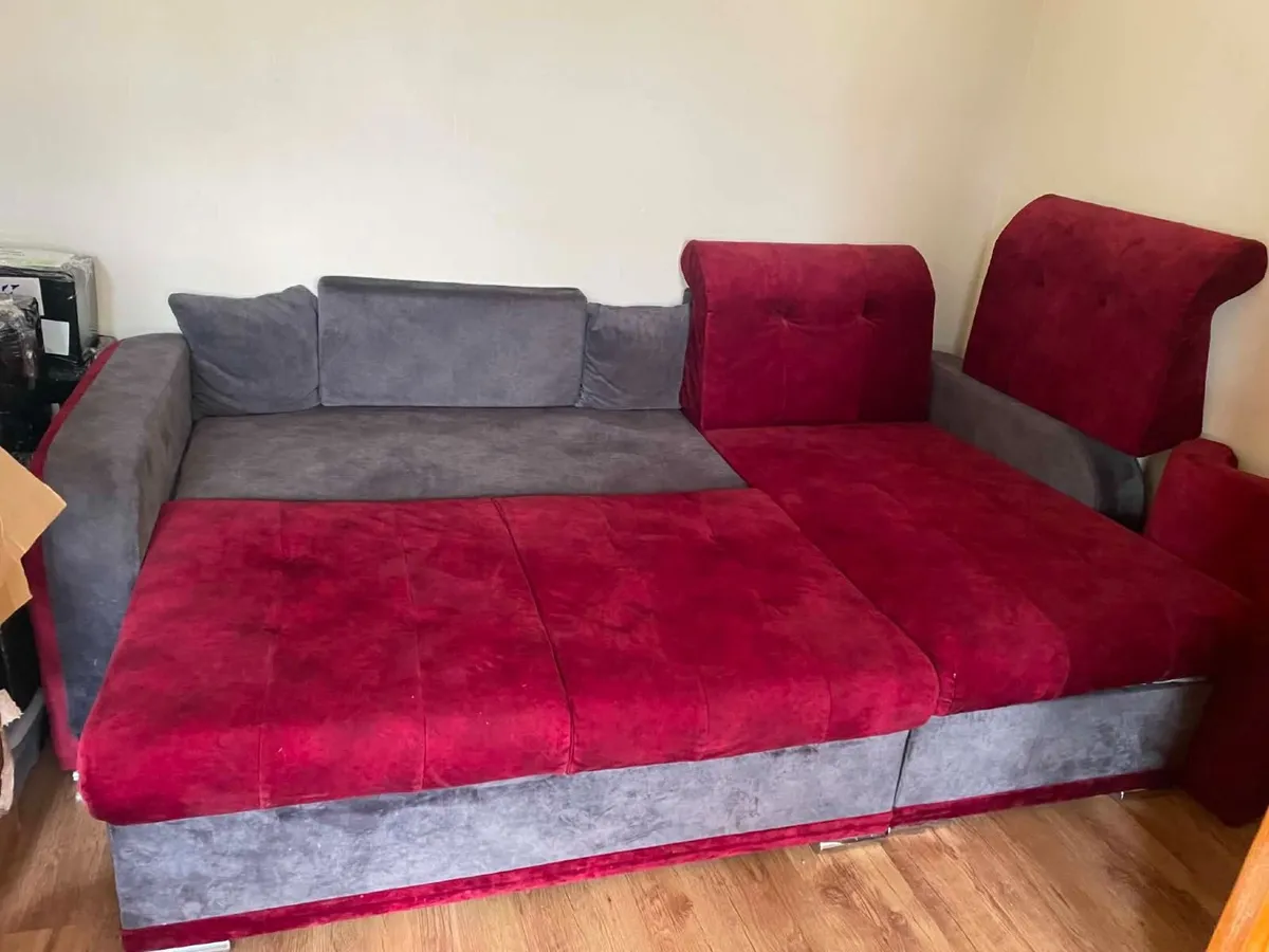Corner sofa bed - Image 2