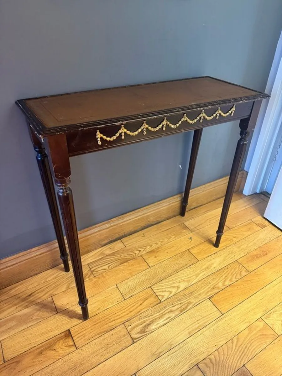 Hall table and matching mirror - Image 2