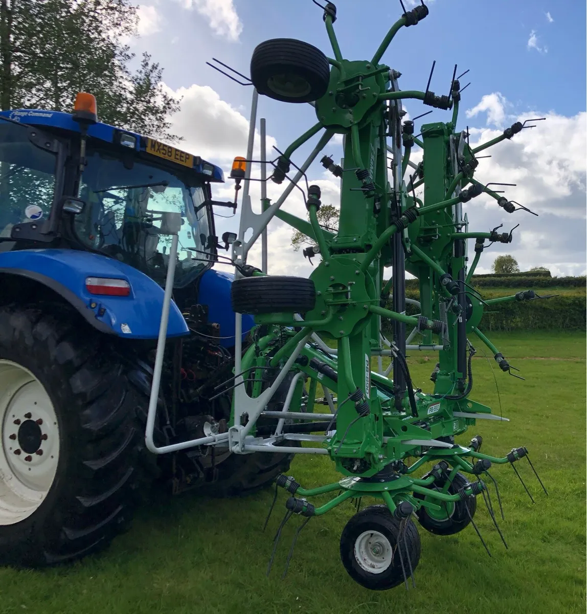 Samasz 8 Rotor Tedder - Image 1