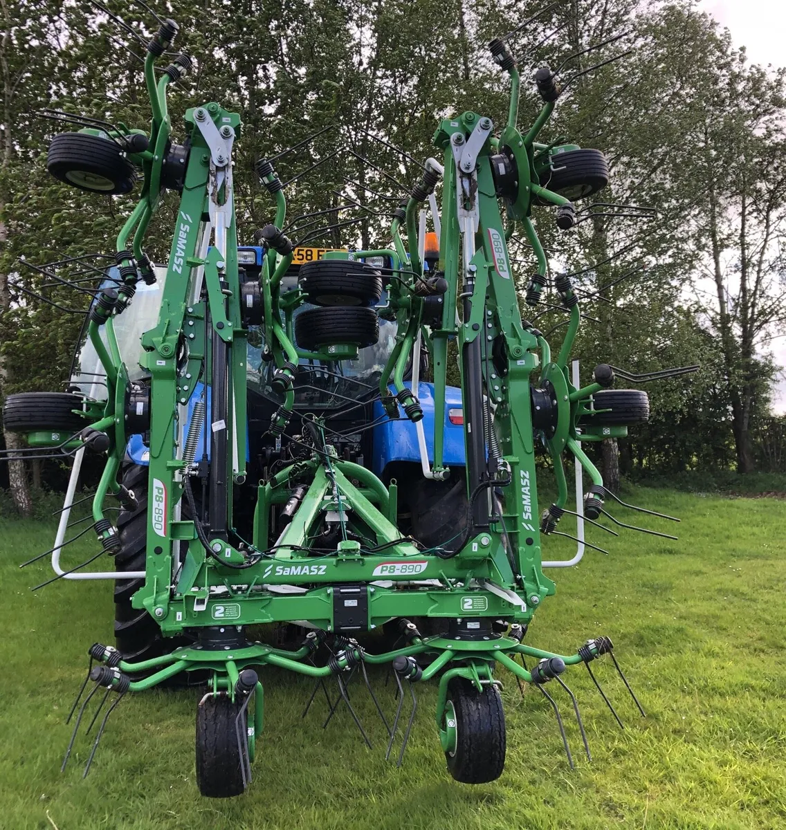 Samasz 8 Rotor Tedder - Image 2