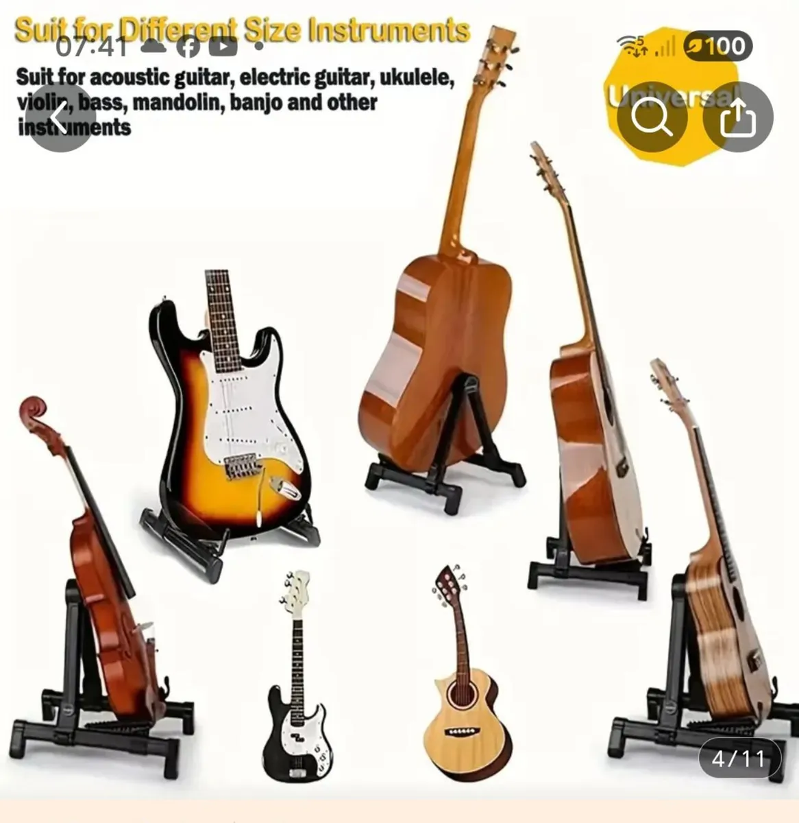 Guitar Floor Stands - Image 2