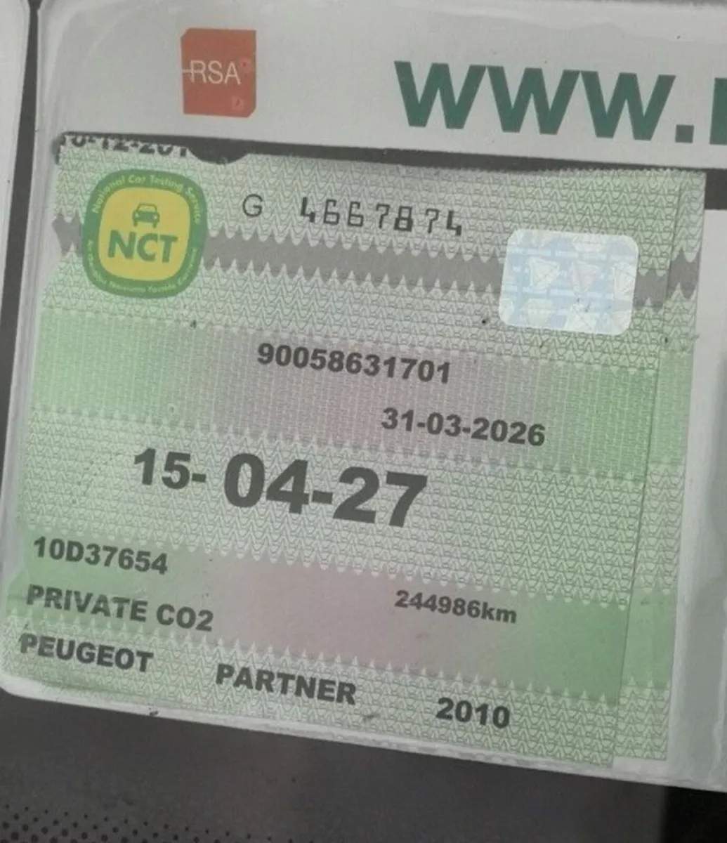 Peugeot partner tepee NCT 05.27,1,6 hdi 2010y - Image 3