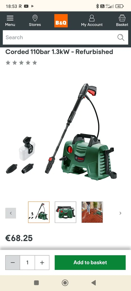 Bosh power washer - Image 2