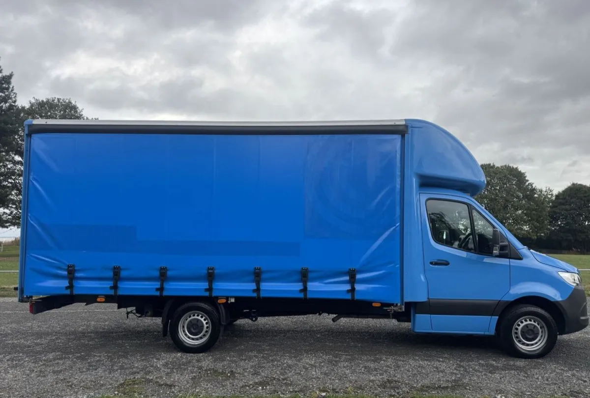 2023 Mercedes-Benz Sprinter Curtain Sider Van - Image 1