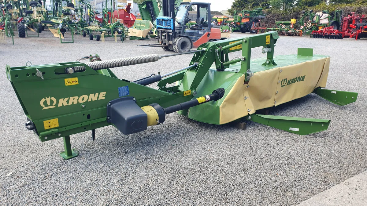 Year 2023 Krone ECR280 Mounted Mower Like New - Image 4