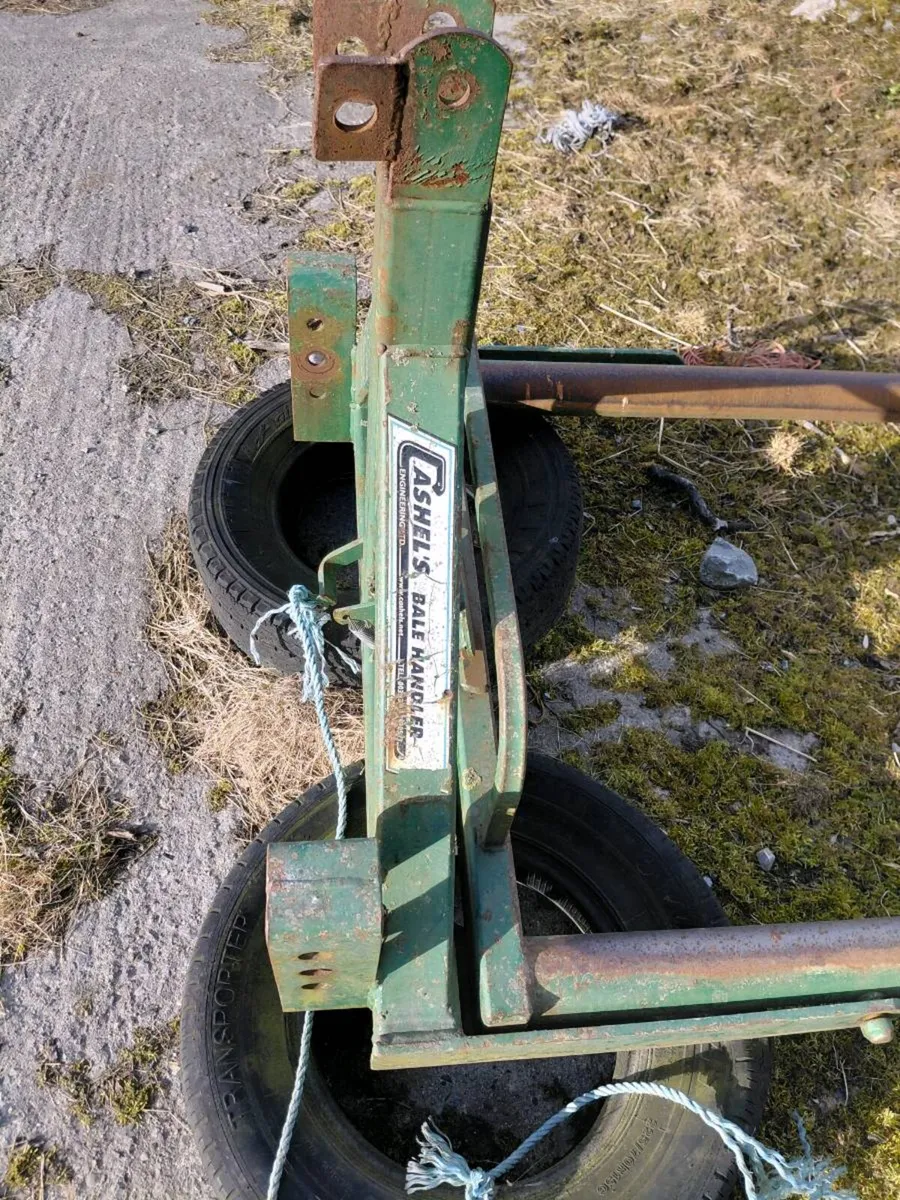 Silage/dung tined grab cashel bale carrier/handler - Image 4