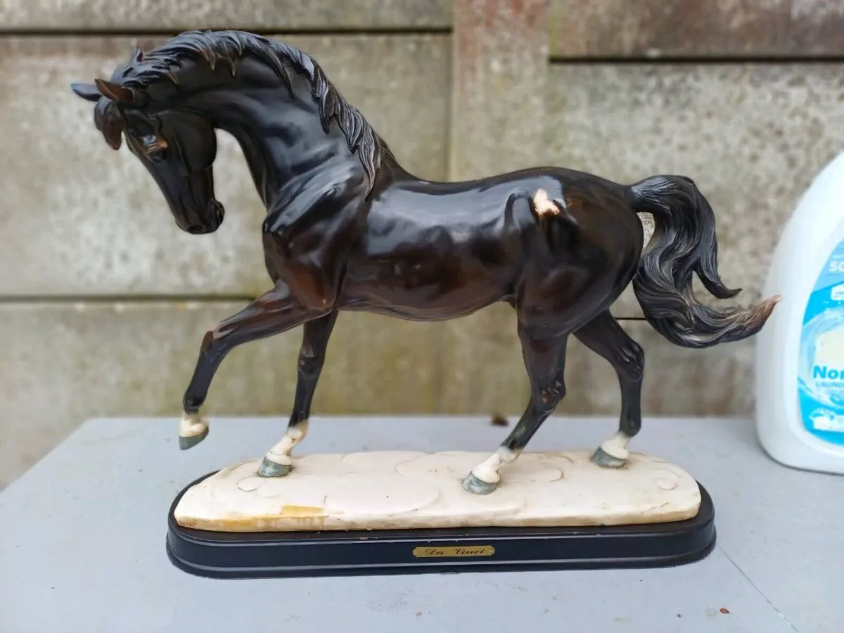 Vintage Da Vinci Horse Figure - Image 4