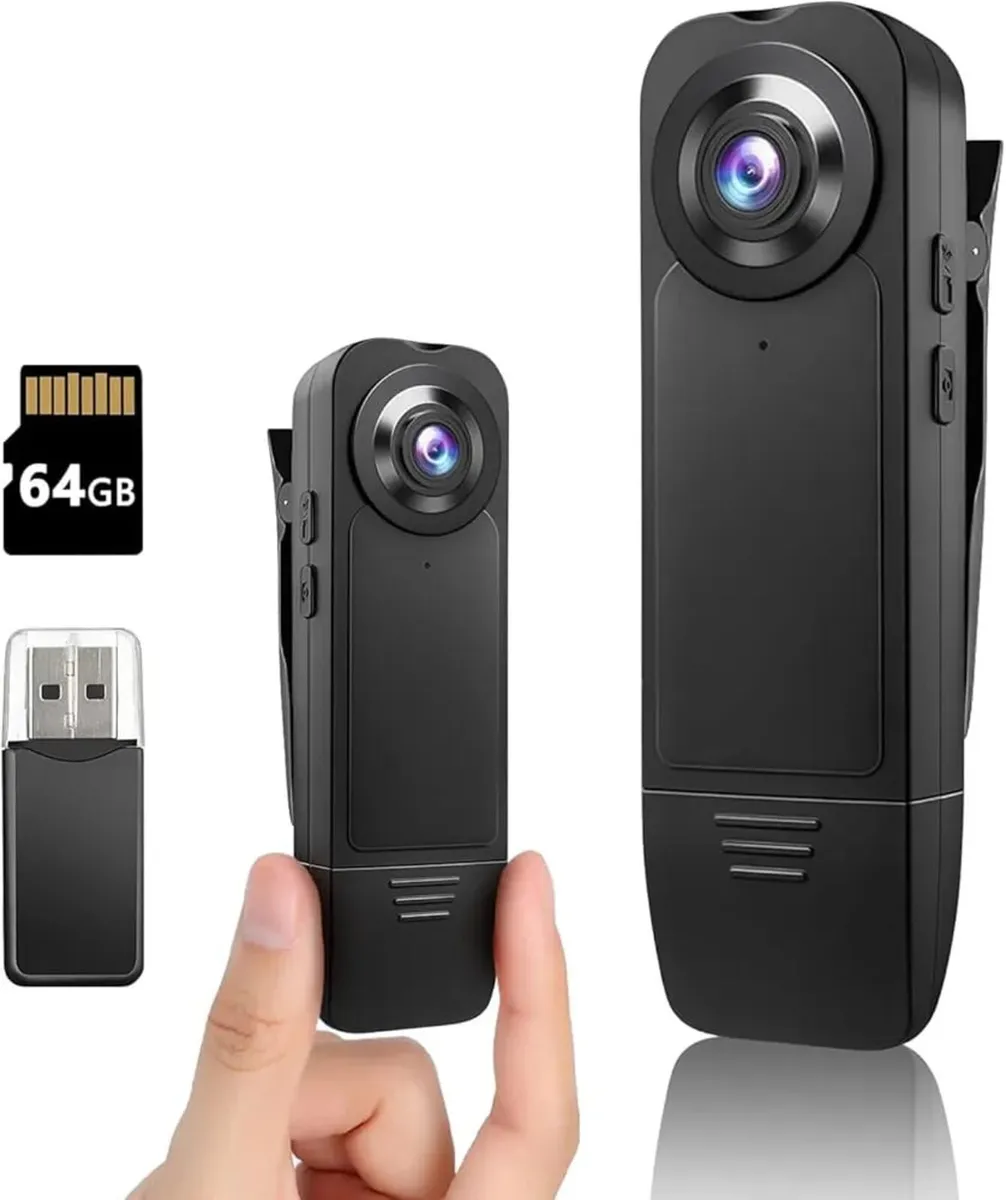 Upgraded Mini Body Camera 1080P Police Body Camera - Image 1
