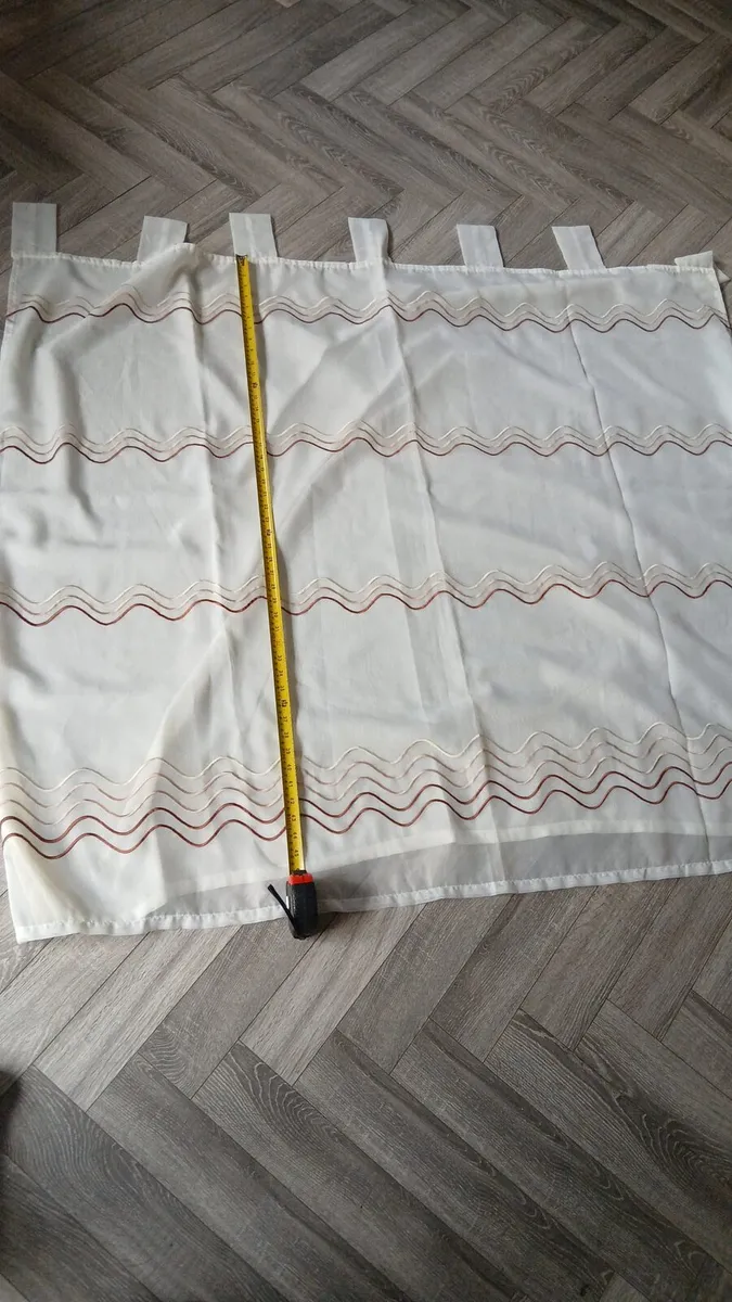 Voile curtains 2 sets - Image 2