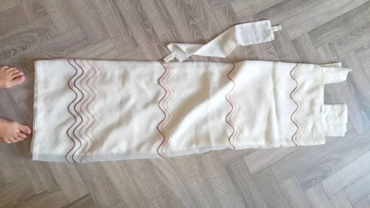 Voile curtains 2 sets - Image 4