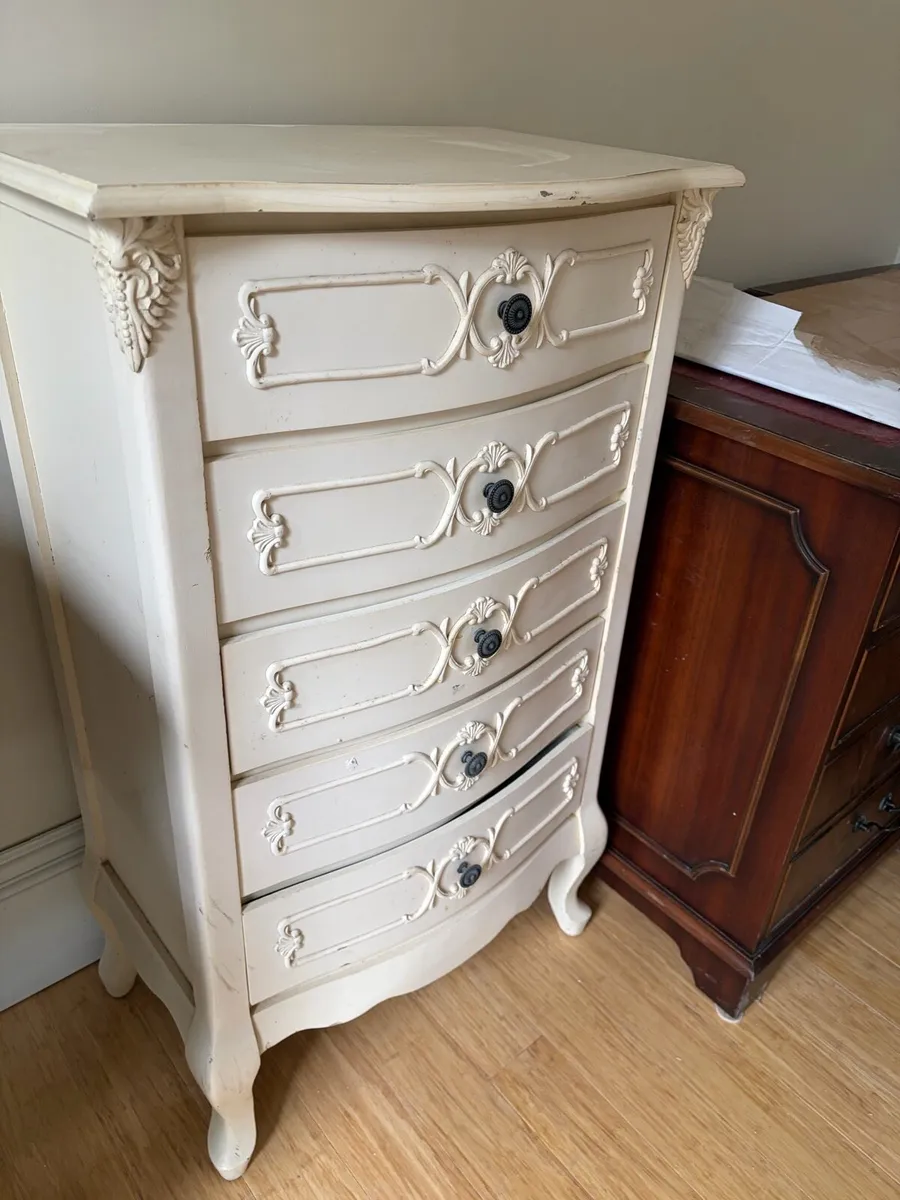 Tall boy cabinet drawers - Image 2