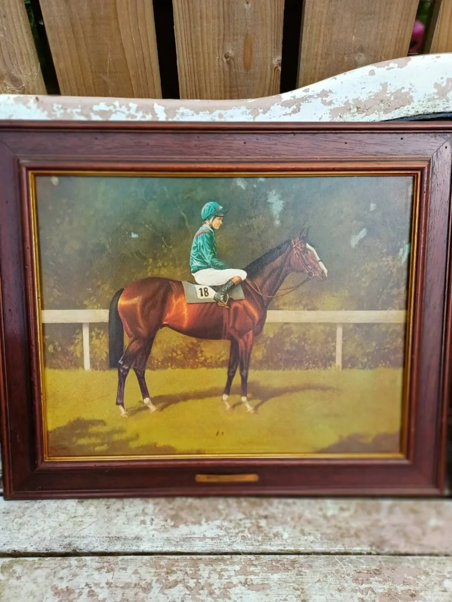 Vintage Shergar & Arkle Horse Racing Pictures - Image 2