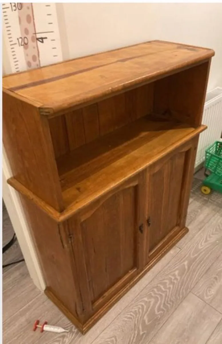 solid wood sideboard rustic unit ONO - Image 1