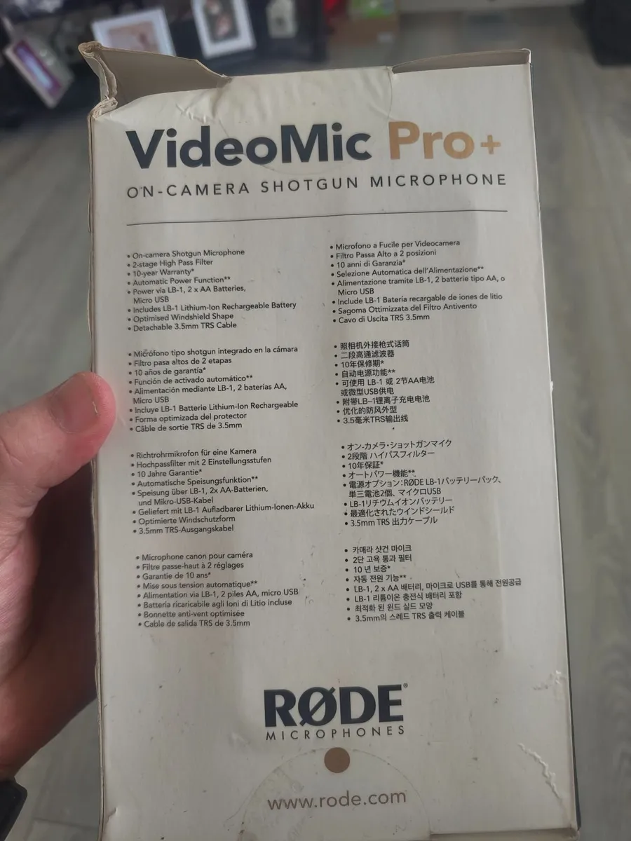 Brand New Rode VideoMic Pro+ - Image 2