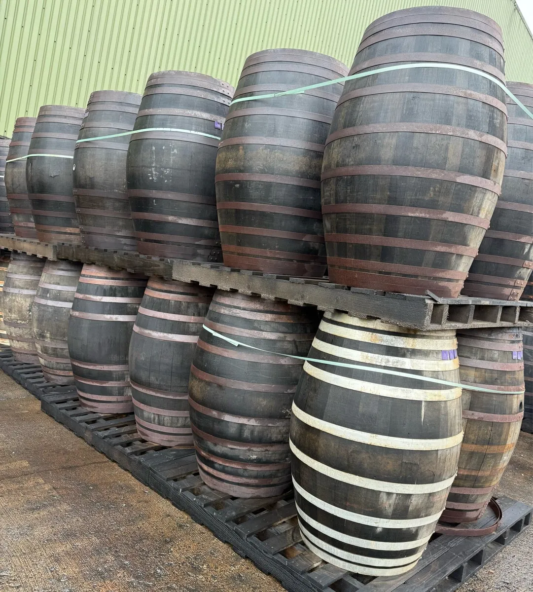 500 Litre Whiskey Barrels