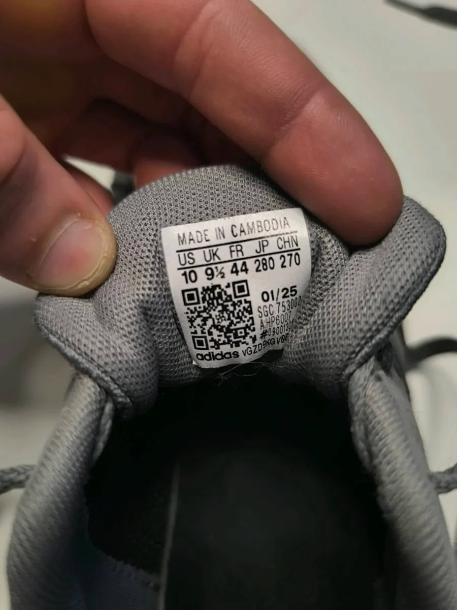 Grey Adidas shoes - Image 4