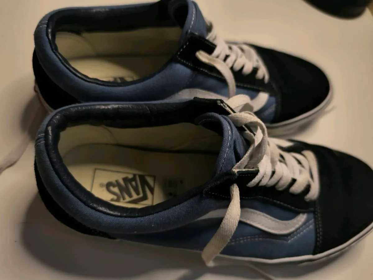 Blue shoes Vans - Image 3