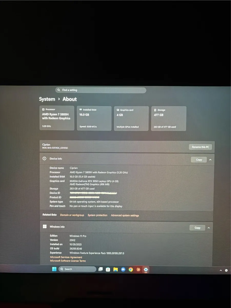 Gaming Laptop ASUS ROG Strix G15 - Image 4