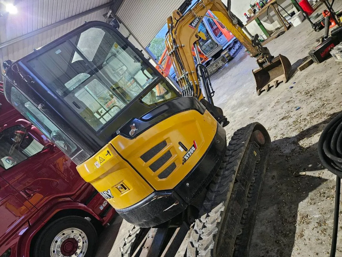 Sany sy26u mini digger - Image 1