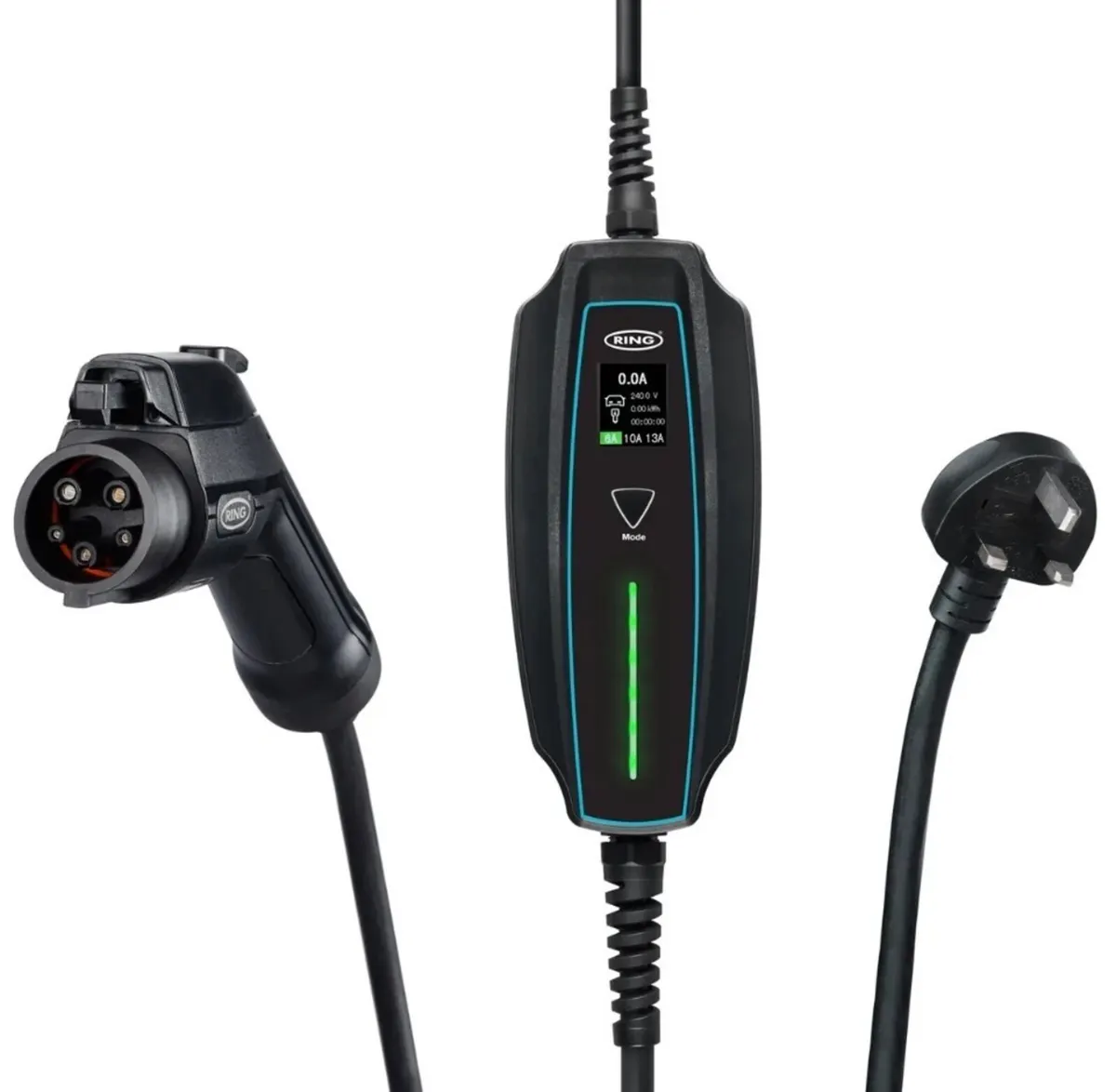 New Type 1 EV Granny Charger Charging Cable 3pin - Image 1