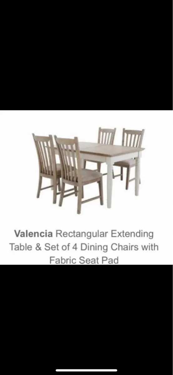 Dining table and chairs - Image 2