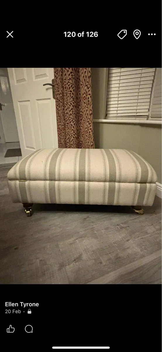 Footstool/ ottoman - Image 3